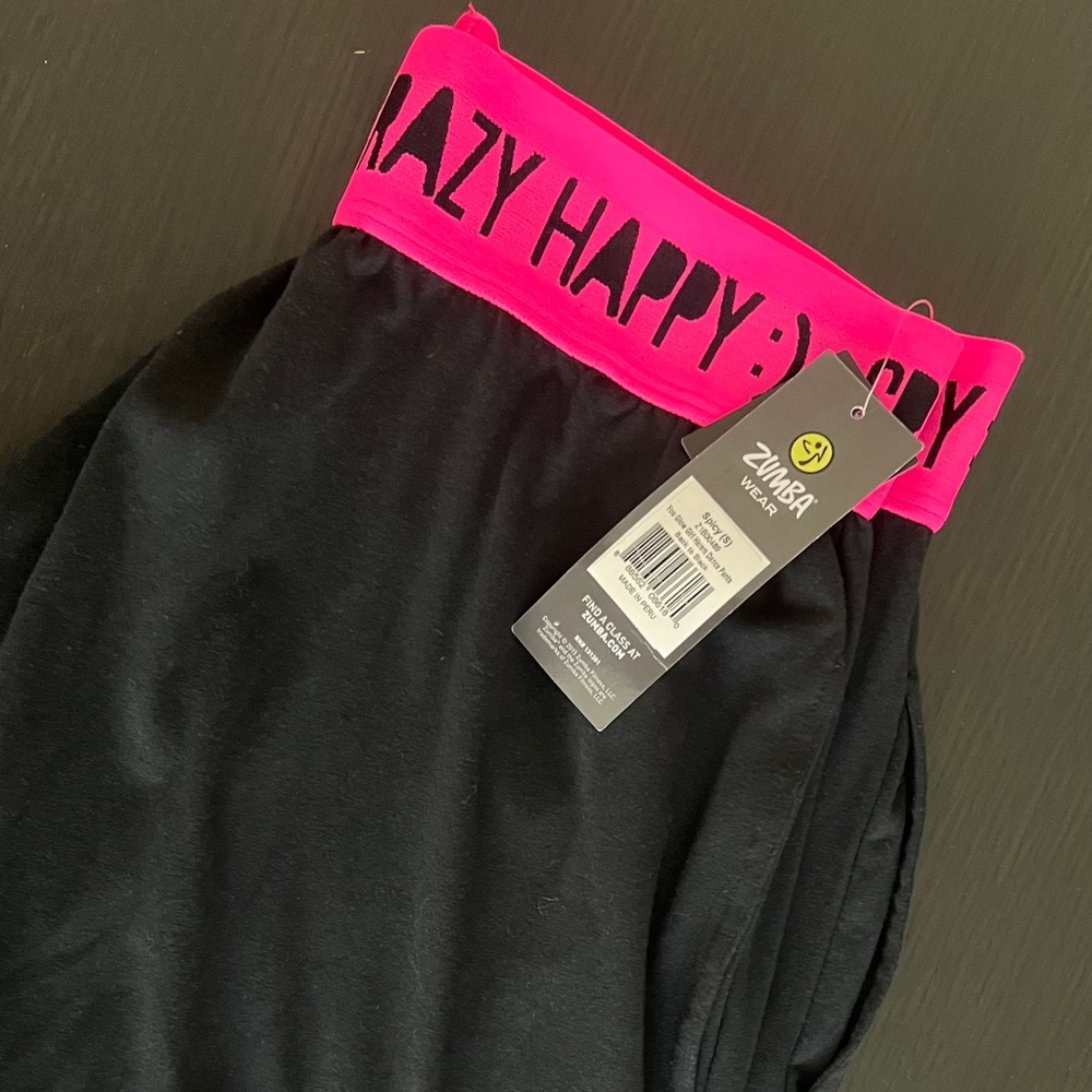 Zumba NWT You Glow Girl Harlem Dance Pants
